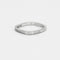 Bague DINH VAN - Alliance Carrée, or gris et diamants 58 Facettes DV4990-4