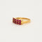 Bague 52 Bague en or jaune et rubis 58 Facettes DV0706-1-52-7