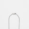 Collier or gris, diamants et tanzanite 58 Facettes DV0704-1