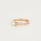 Bague 51 Bague or rose et diamants 58 Facettes DV4973-2-51-5