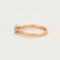 Bague 51 Bague or rose et diamants 58 Facettes DV4973-2-51-5