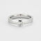 Bague 53 Bague jonc or gris diamant coeur 58 Facettes DV5390-7-53-2