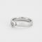 Bague 53 Bague jonc or gris diamant coeur 58 Facettes DV5390-7-53-2
