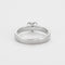 Bague 53 Bague jonc or gris diamant coeur 58 Facettes DV5390-7-53-2