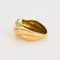 Bague 53 Bague en or jaune et saphir 58 Facettes DV5140-2-53-2