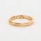 Bague 53 BOUCHERON - Alliance facette or rose, diamants 58 Facettes DV5390-6-53-2