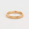 Bague 53 BOUCHERON - Alliance facette or rose, diamants 58 Facettes DV5390-6-53-2