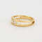 Bague 52 Bague or jaune diamants 58 Facettes DV5390-3-52-1