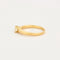 Bague 52 Bague solitaire or jaune, diamant 58 Facettes DV5390-9-52-2