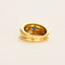Bague 55 Bague en or jaune, saphir et diamants 58 Facettes DV5140-3-DV0882-1