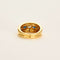 Bague 55 Bague en or jaune, saphir et diamants 58 Facettes DV5140-3-DV0882-1