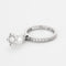 Bague 50 DIOR Bague Muguet or gris, diamants et perle 58 Facettes DV0711-1-50-2