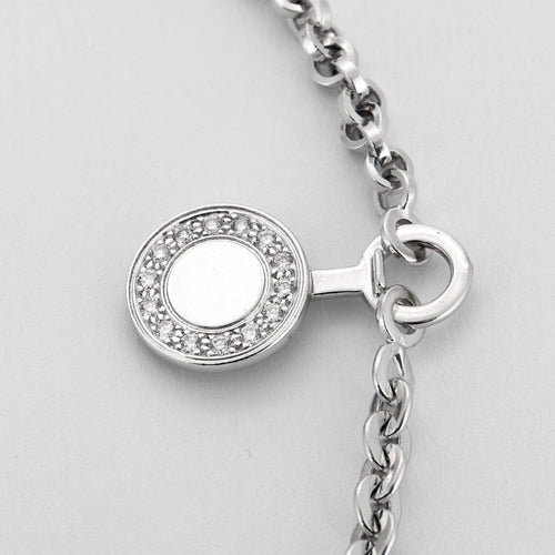 Bracelet CHANEL - Camélia - Bracelet en or gris, diamants 58 Facettes DV0615-4