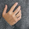 Bague 51 Bague MAUBOUSSIN Fine alliance " Parce que je l'aime"  or gris et diamants 58 Facettes DV5365-2-51-6