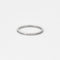 Bague 51 Bague MAUBOUSSIN Fine alliance " Parce que je l'aime"  or gris et diamants 58 Facettes DV5365-2-51-6