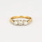 Bague 51 Bague en or jaune et diamants 58 Facettes DV5653-3-51-2