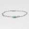 Bracelet DINH VAN - Impression - Bracelet en or gris et turquoise 58 Facettes DV0721-4
