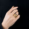 Bague 50 BULGARI - Serpenti - Bague or jaune, saphir 58 Facettes DV5568-2
