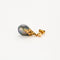 Boucles d'oreilles 1.40 x 1.10 Paire de Pendants d'oreilles or jaune, perles de Tahiti 58 Facettes DV0717-1-1.40 x 1.10