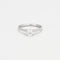 Bague 48 DE BEERS. Bague solitaire en platine et diamant 58 Facettes DV0722-1-48-2