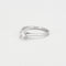 Bague 48 DE BEERS. Bague solitaire en platine et diamant 58 Facettes DV0722-1-48-2