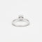 Bague 48 DE BEERS. Bague solitaire en platine et diamant 58 Facettes DV0722-1-48-2