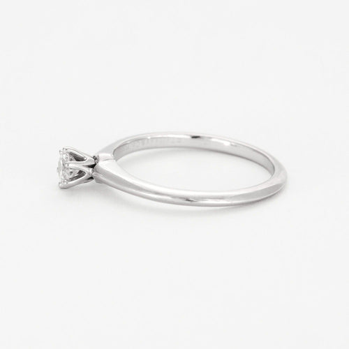 Bague 56 TIFFANY & CO. Bague solitaire diamant et platine 58 Facettes DV0723-1-56-3