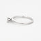Bague 56 TIFFANY & CO. Bague solitaire diamant et platine 58 Facettes DV0723-1-56-3