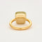 Bague 53 POMELLATO - MAXI - Bague or rose et quartz lemon 58 Facettes DV0687-4-53-2