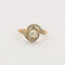 Bague 52 Bague tourbillon en or et diamants 58 Facettes DV0687-5-52-1
