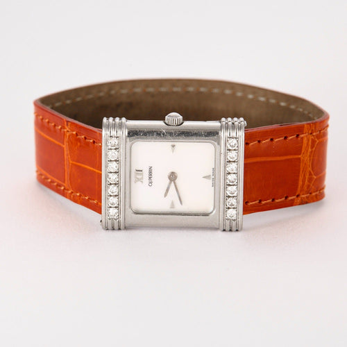 Montre O.J. PERRIN - Boîtier STEEL DIAMANTS Classique et bracelets interchangeables 58 Facettes DV0720-1