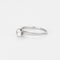Bague 57 Bague solitaire en or gris  et diamant 58 Facettes DV6280-1