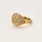 58 Bague en or jaune et diamants 58 Facettes DV0013- 22-58-2