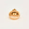 Bague 56 Bague en or jaune, or gris et diamants 58 Facettes DV0013-24-56-3