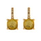 Boucles d'oreilles POMELLATO - Boucles d’oreilles "Lola" or rose, quartz et diamants 58 Facettes DV6467-1