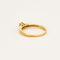 Bague 51 Bague solitaire en or jaune et diamant 58 Facettes DV0665-4-51-2