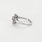 Bague 54 Bague marguerite en or gris et diamants 58 Facettes DV0727-1-54-3