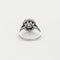 Bague 54 Bague marguerite en or gris et diamants 58 Facettes DV0727-1-54-3