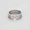 Bague 53 CARTIER - C de Cartier - Bague or gris et diamants 58 Facettes DV5845-1
