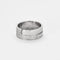 Bague 54 DINH VAN - Bague Seventies moyen modèle or gris et diamant 58 Facettes DV0502-4