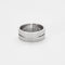Bague 54 DINH VAN - Bague Seventies moyen modèle or gris et diamant 58 Facettes DV0502-4
