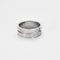 Bague 54 DINH VAN - Bague Seventies moyen modèle or gris et diamant 58 Facettes DV0502-4