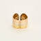 Bague 46 CARTIER - Bague C de Cartier trois ors et diamants. 58 Facettes DV0021-6