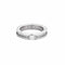 Bague 57 Bulgari, "B.Zero1"  Bague solitaire , or gris et diamants 58 Facettes DV0741-1-57-3