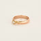 Bague 51 Bague deux ors et Diamant 58 Facettes DV0734-2-51-02