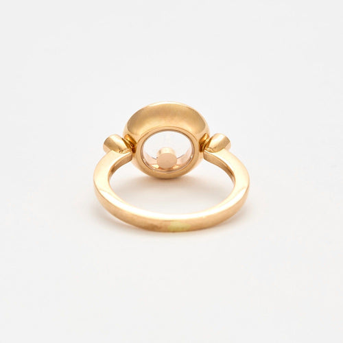 50 CHOPARD - HAPPY DIAMONDS- ICONS - Bague or or et diamants 58 Facettes DV0740-1-50-2