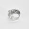 Bague 57 Bague Or gris  et Diamants 58 Facettes DV4216-1-57