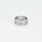 Bague 50 DINH VAN- Bague Or gris "Seventies" moyen modèle et diamant 58 Facettes DV0769-1-50-25