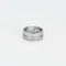 Bague 50 DINH VAN- Bague Or gris "Seventies" moyen modèle et diamant 58 Facettes DV0769-1-50-25