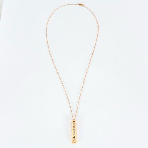 DINH VAN - Pendentif "Pulse" en or rose et diamants 58 Facettes DV0771-1